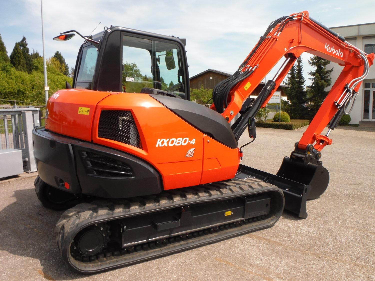 Kubota KX080-4 Excavator